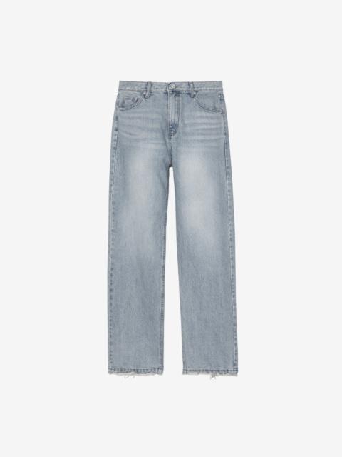 The Frankie Shop Tarmi Straight Leg Jeans - Light Wash