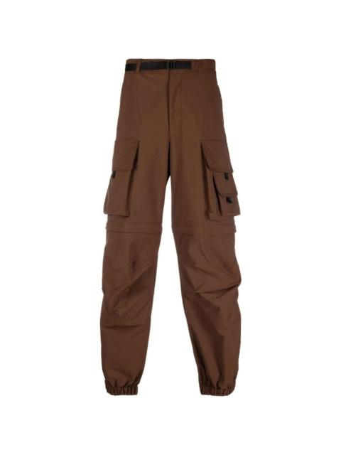 MSGM mid-rise cargo trousers