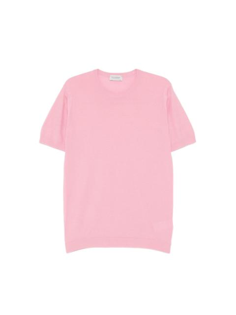 JOHN SMEDLEY PARK PIQUE RIBBED T-SHIRT