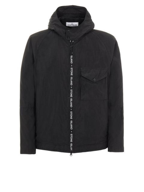 Stone Island 428E1 CUPRO NYLON-TC_ GARMENT DYED BLACK