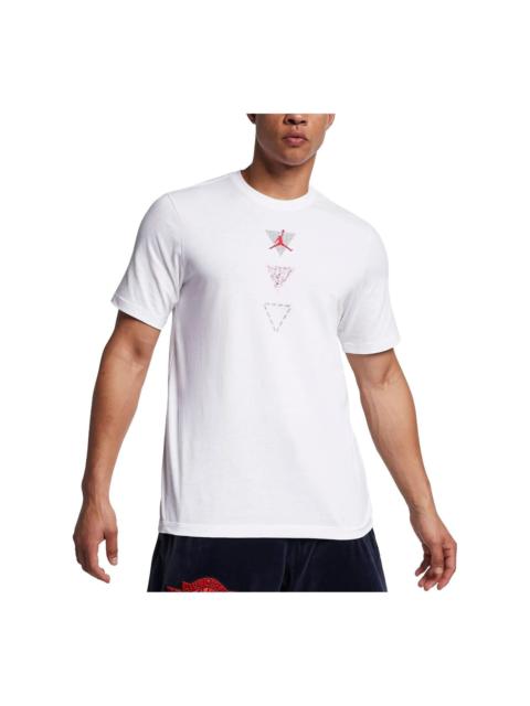 Jordan Air Jordan Legacy AJ4 T-shirt 'White' BV5461-100
