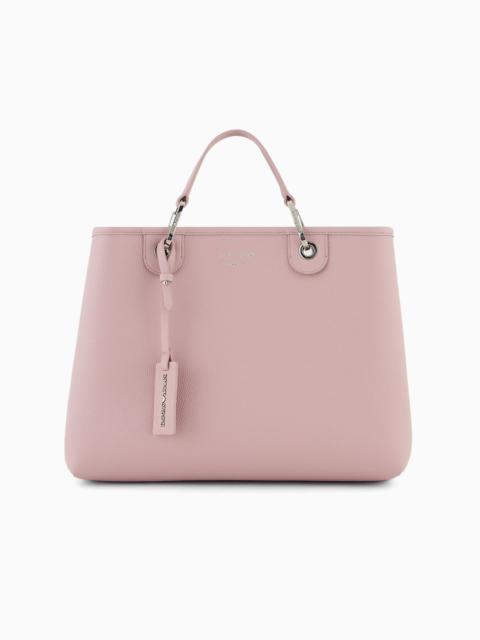 EMPORIO ARMANI Medium MyEA shopper bag with deer print