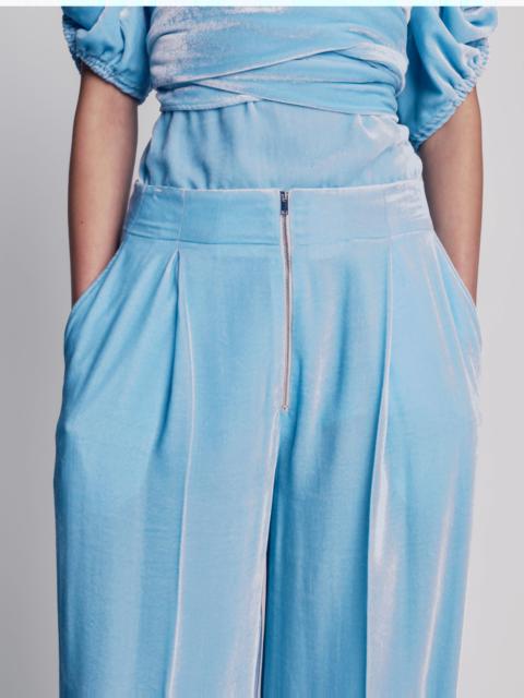 Proenza Schouler Silk Viscose Velvet Trouser