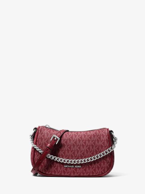 MICHAEL KORS Carmela Small Signature Logo Crossbody Bag