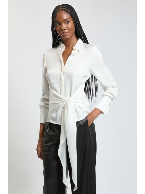 KAREN MILLEN Tie Detail Shirt