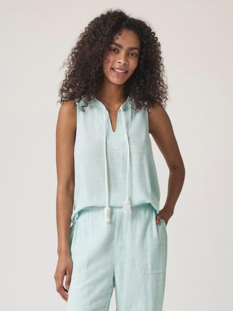 Splendid Layla Linen Blend Stripe Tank