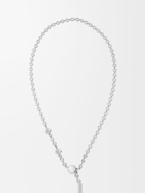 Loewe Crystal Donut chain belt in brass