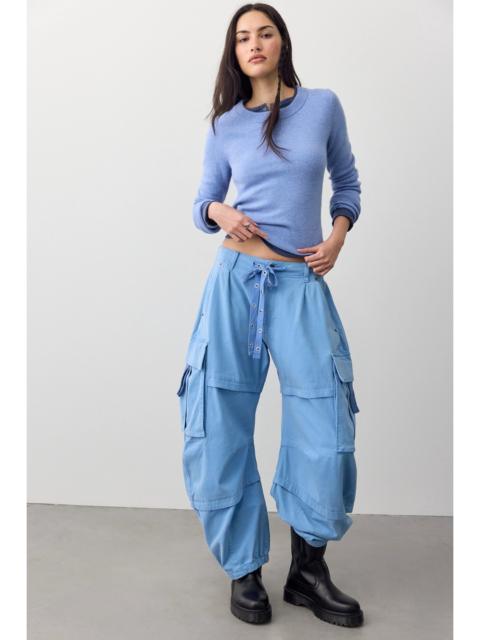 FREE PEOPLE We The Free Reef Curved Twill Cargo Pants