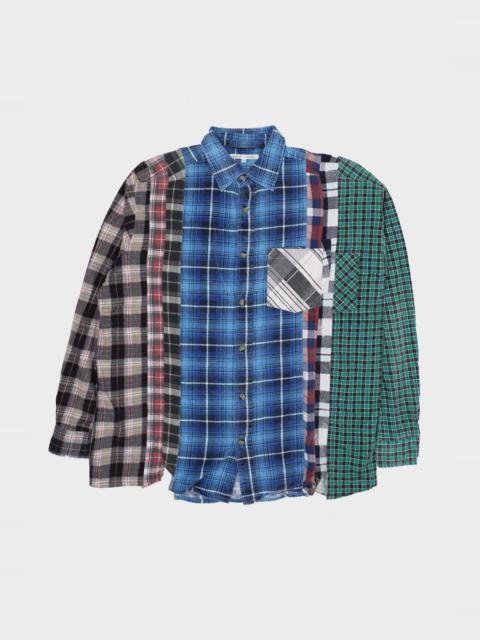 NEEDLES 7 CUTS FLANNEL - #5 - LARGE