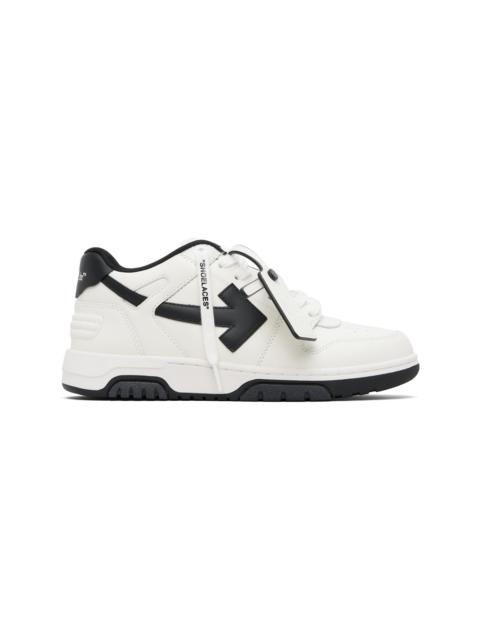 Off-White White & Black Out Of Office Sneakers