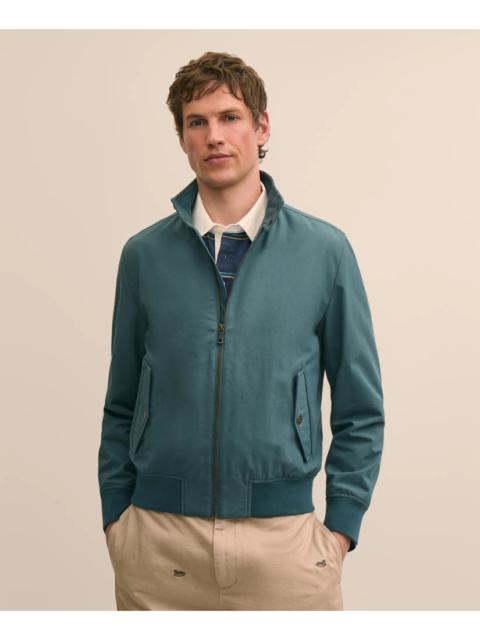 Brooks Brothers Bomber Jacket in Cotton Blend