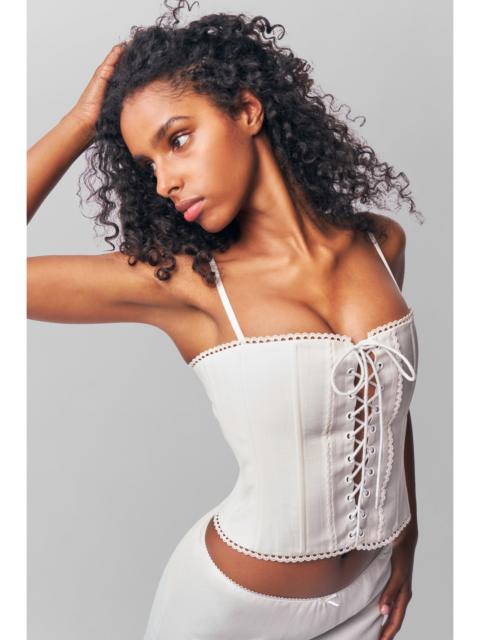GUIZIO COTTON SCALLOP CORSET