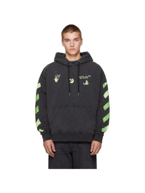 Off-White Black Bacco Arrow Skate Hoodie