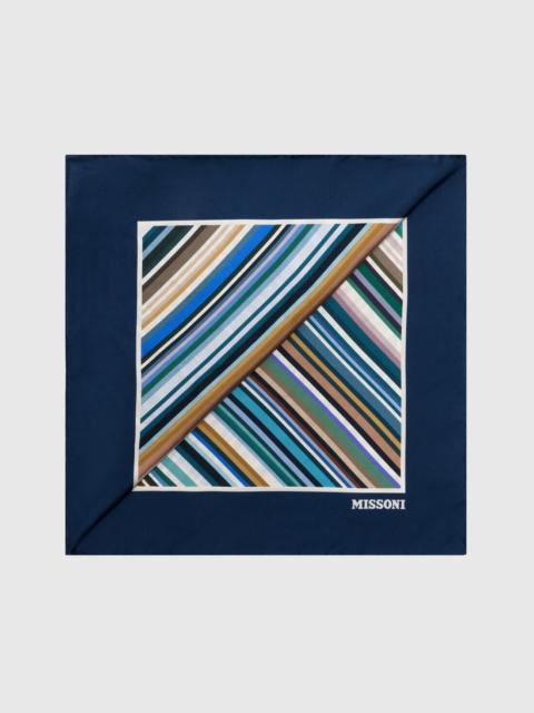 Missoni Pure silk striped scarf