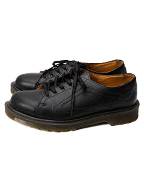 Dr. Martens Panelled Leather Derby Shoes "Comme des Garcons Homme Deux Black" 25355001