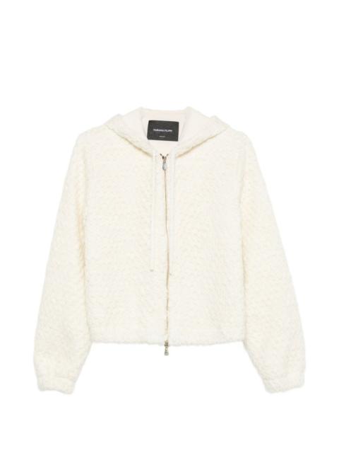 FABIANA FILIPPI bouclé-knit hooded jacket
