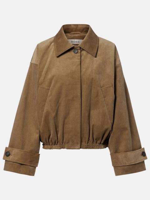 RÓHE Cotton corduroy jacket