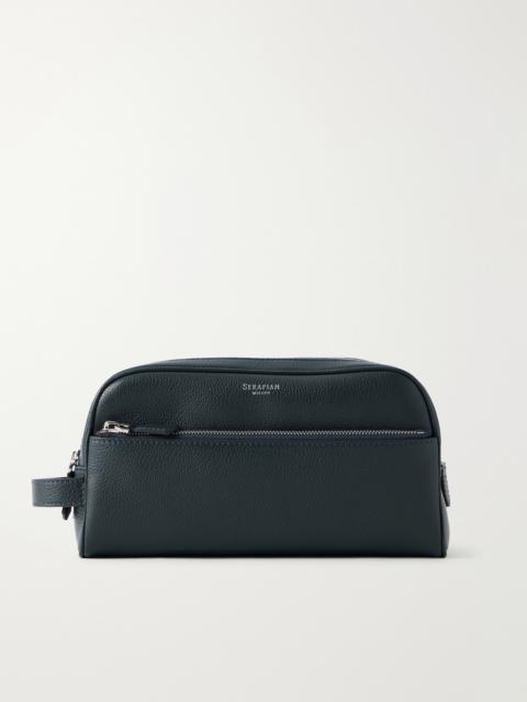 Serapian Full-Grain Leather Wash Bag