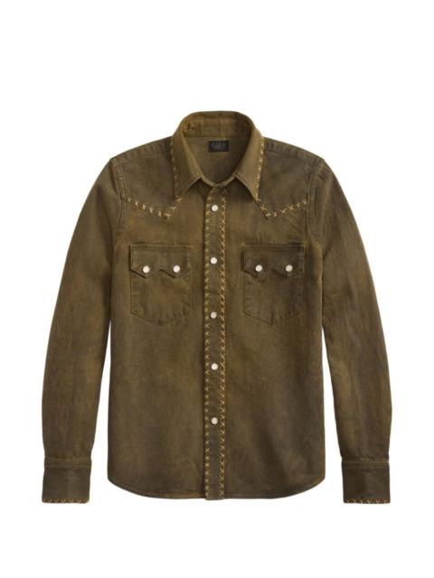 RRL by Ralph Lauren embroidered shirt