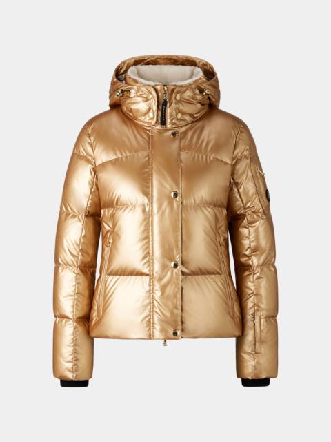 Hella Down ski jacket in Gold