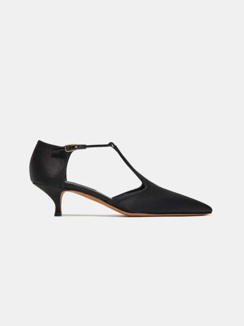 Emme Parsons LEANDRA IN BLACK SATIN — ARCHIVE SAMPLE; FINAL SALE