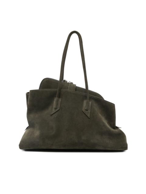 THE ATTICO suede cross body bag