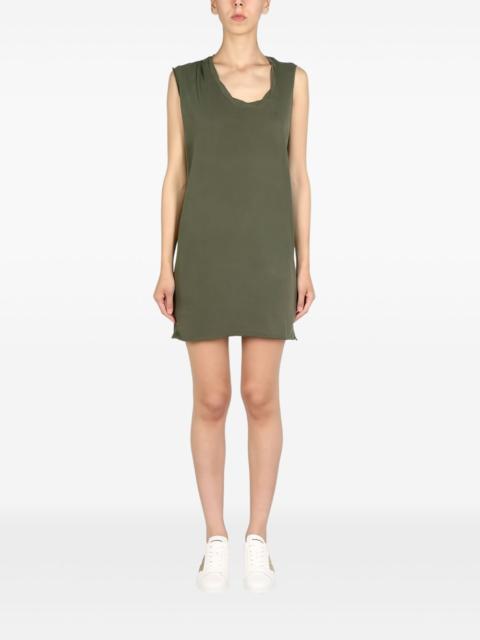 DSQUARED2 raw-cut sleeveless mini dress