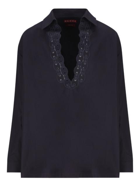 GUCCI V-neck shirt