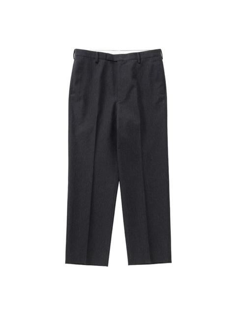 visvim WIDE SLACKS SANTOME BLACK STRIPE