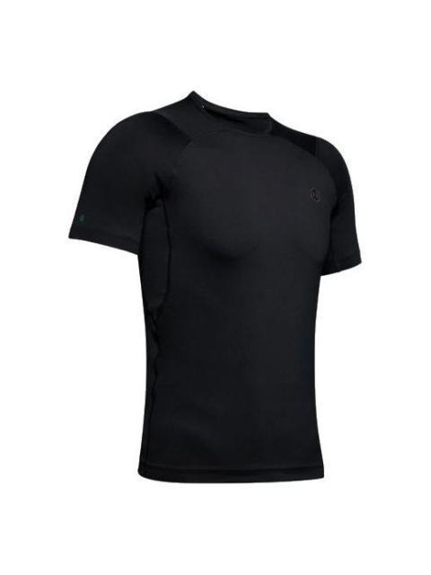 Under Armour Men's Under Armour RUSH HeatGear Short Sleeve Black 1353449-001