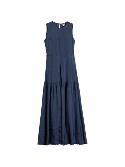 Aspesi tiered sleeveless midi dress