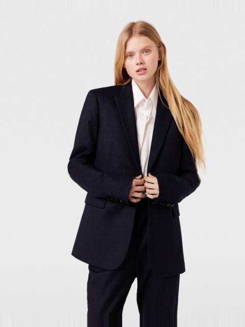 Stella McCartney Single Breasted Wool Blazer