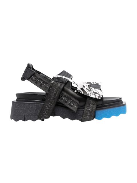 Off-White Off-White Wmns Sponge Trek Strap Sandal 'Black Blue'