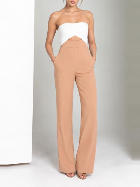 Black Halo Jada Color Block Jumpsuit