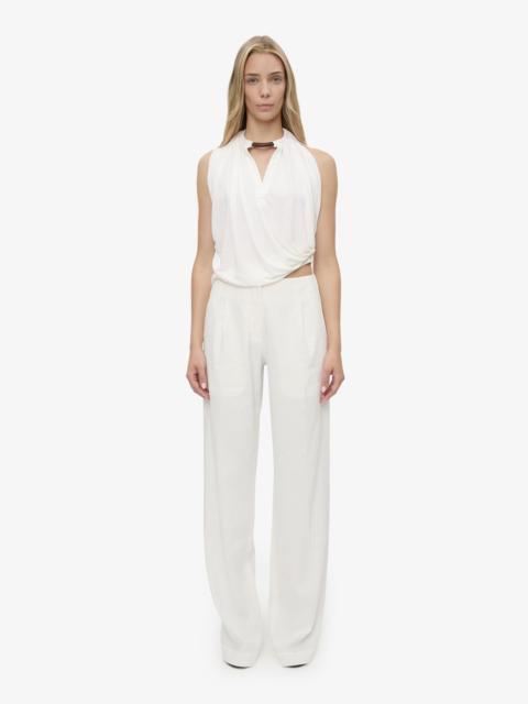 CHRISTOPHER ESBER Redux Linen Trouser