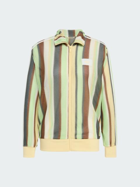 adidas ADIDAS ORIGINALS SUMMER GLOW KNITTED FIREBIRD TRACK TOP