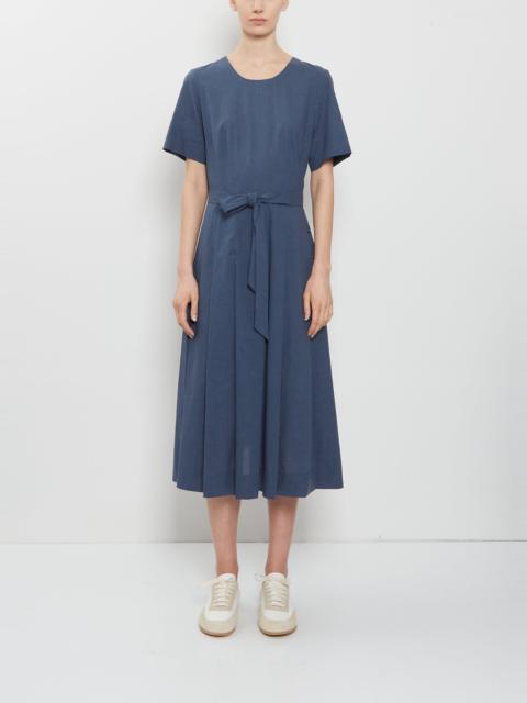 MARGARET HOWELL Belt Tie Cotton Dress