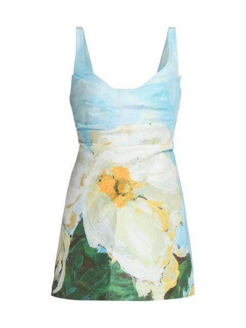 Acler Women's Newcatton Poppy Placement Print Minidress - Poppy Reverie
