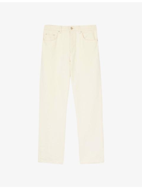 Sandro Regular-Fit Straight-Leg Jeans