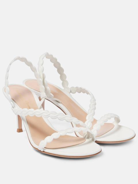 Gianvito Rossi 70 leather sandals