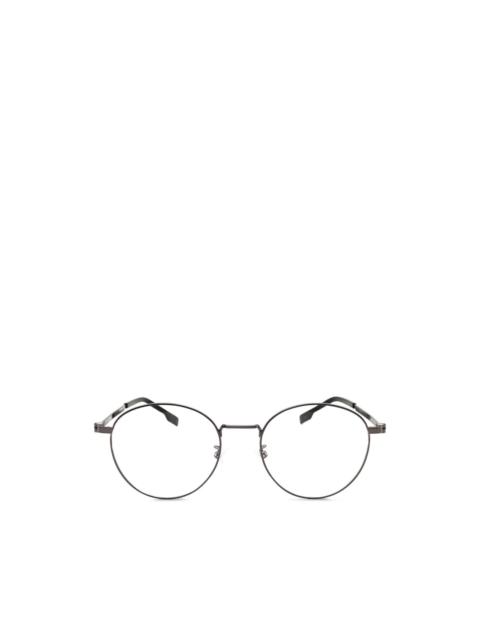 BOSS round-frame glasses