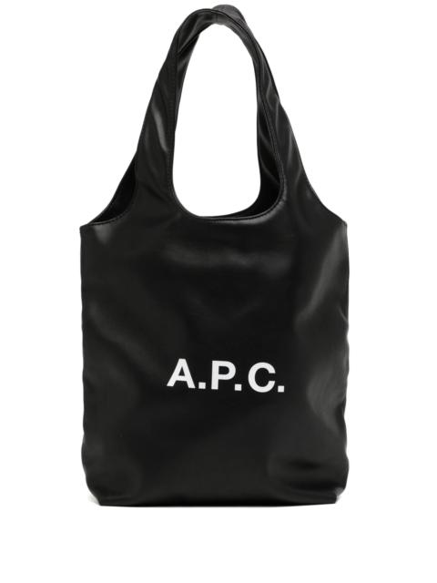 A.P.C. A.p.c. Ninon Logo-print Tote Bag