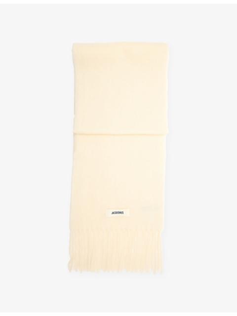 JACQUEMUS The Carro Fringe Wool-Blend Scarf