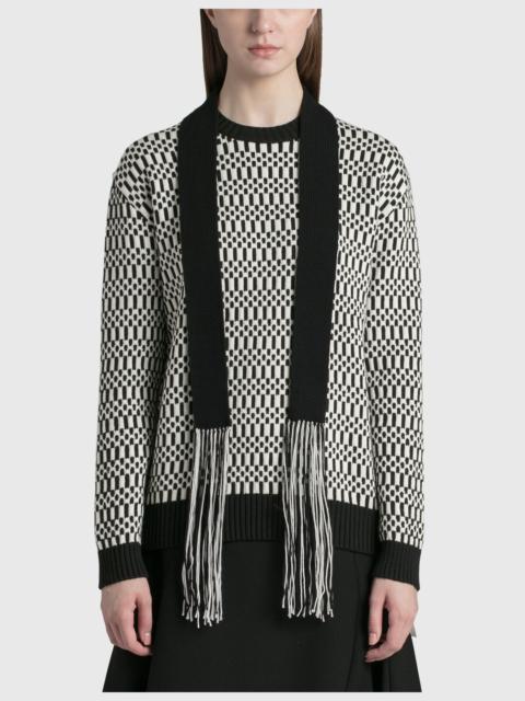 Jil Sander SWEATER WITH SCARF