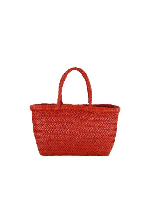 DRAGON DIFFUSION woven flat mini tote bag