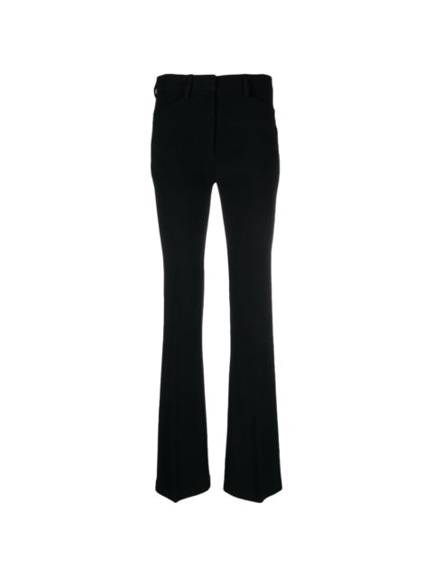 N°21 mid-rise flared trousers