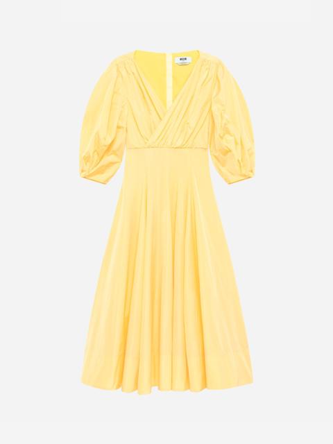 MSGM Taffeta dress