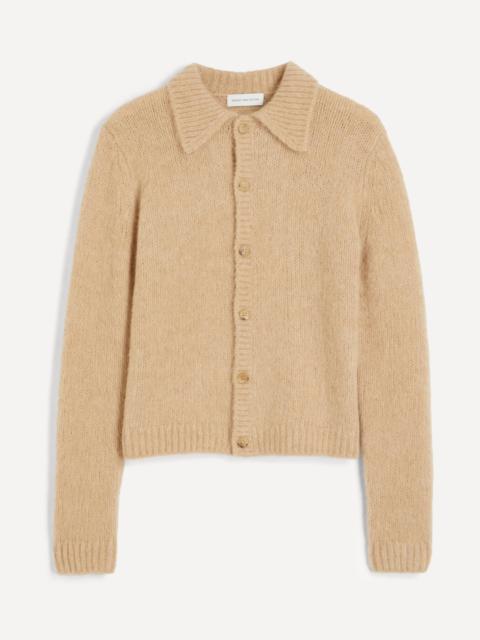 Dries Van Noten Alpaca-Merino Wool Knitted Cardigan