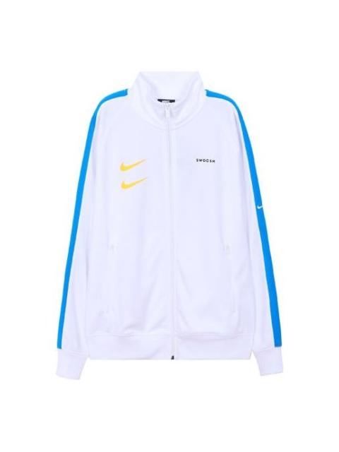 Nike Nike Sportswear Swoosh Retro 스포츠 재킷 백색 CJ4885-100