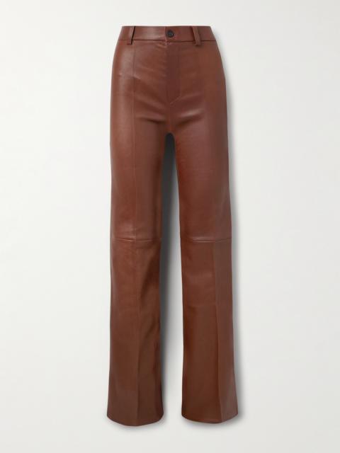 STOULS Lizzy Leather Flared Pants
